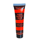Vopsea glow uv neon rosie pentru machiaj fata si corp 25 ml